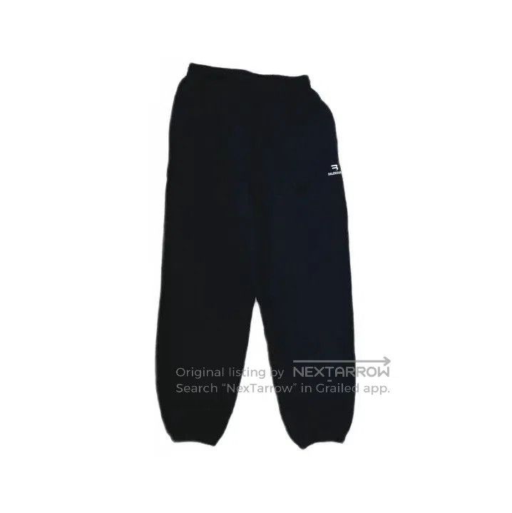 Balenciaga Balenciaga SS22 Black Logo Detail Knit Sweatpants. Size US 26 / EU 42 - 2 Thumbnail