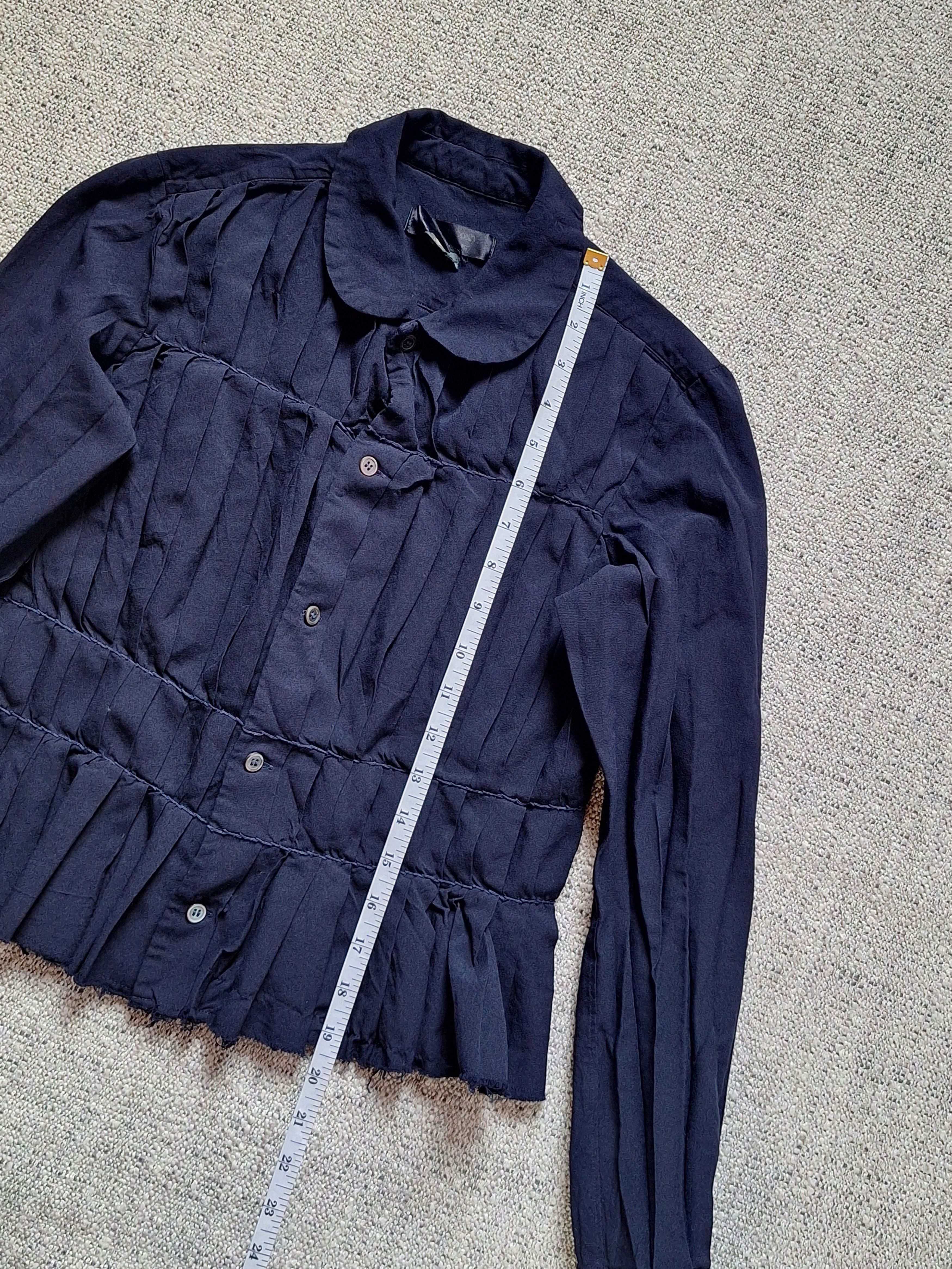 Comme des Garcons Comme des Garcons / Navy Blouse Size S / US 4 / IT 40 - 6 Thumbnail