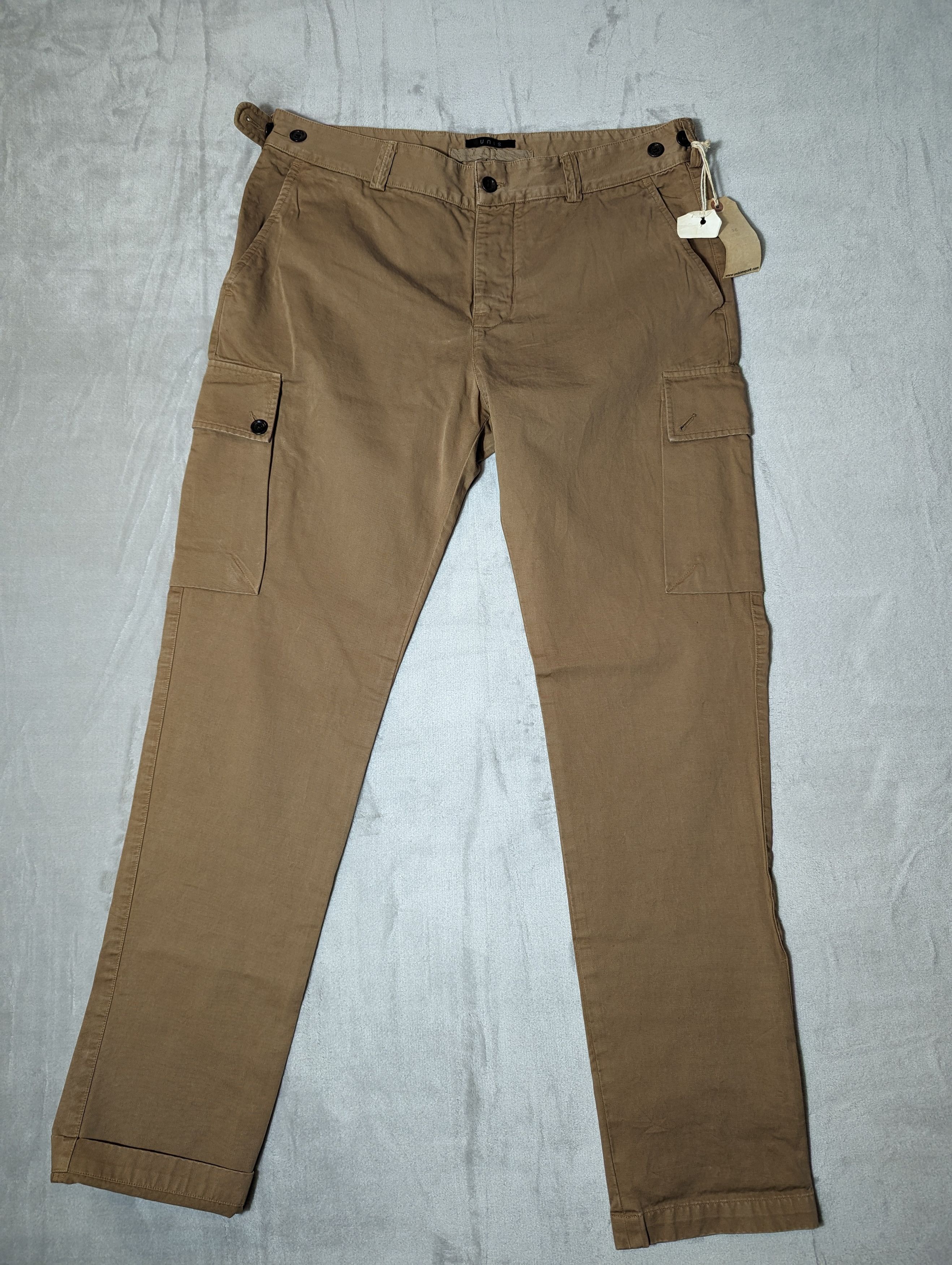 image of NWT Unis Cargo Chino Pants in Khaki, Men's (Size 36)