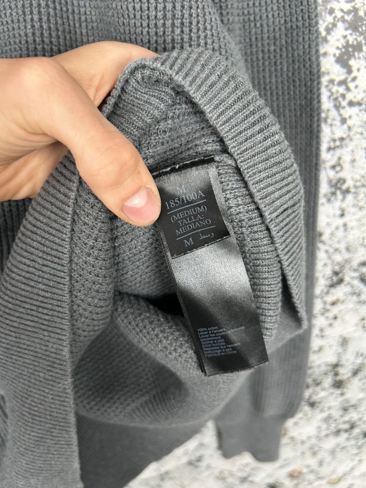 Allsaints Allsaints Grey Sweater Premium Designer Streetwear Hype Size US M / EU 48-50 / 2 - 6 Thumbnail