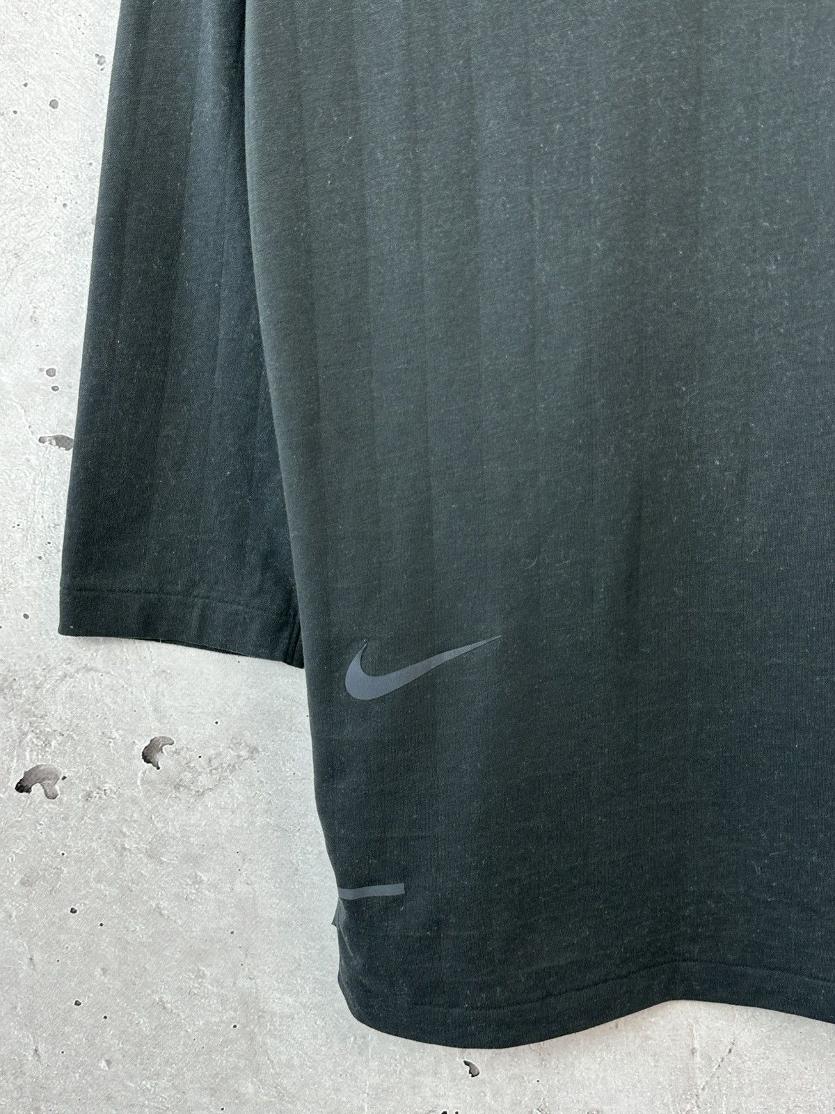 Nike Nike Rise 365 Tech Pack 3/4 Sleeve Black Running Jumper Top Size US M / EU 48-50 / 2 - 9 Thumbnail