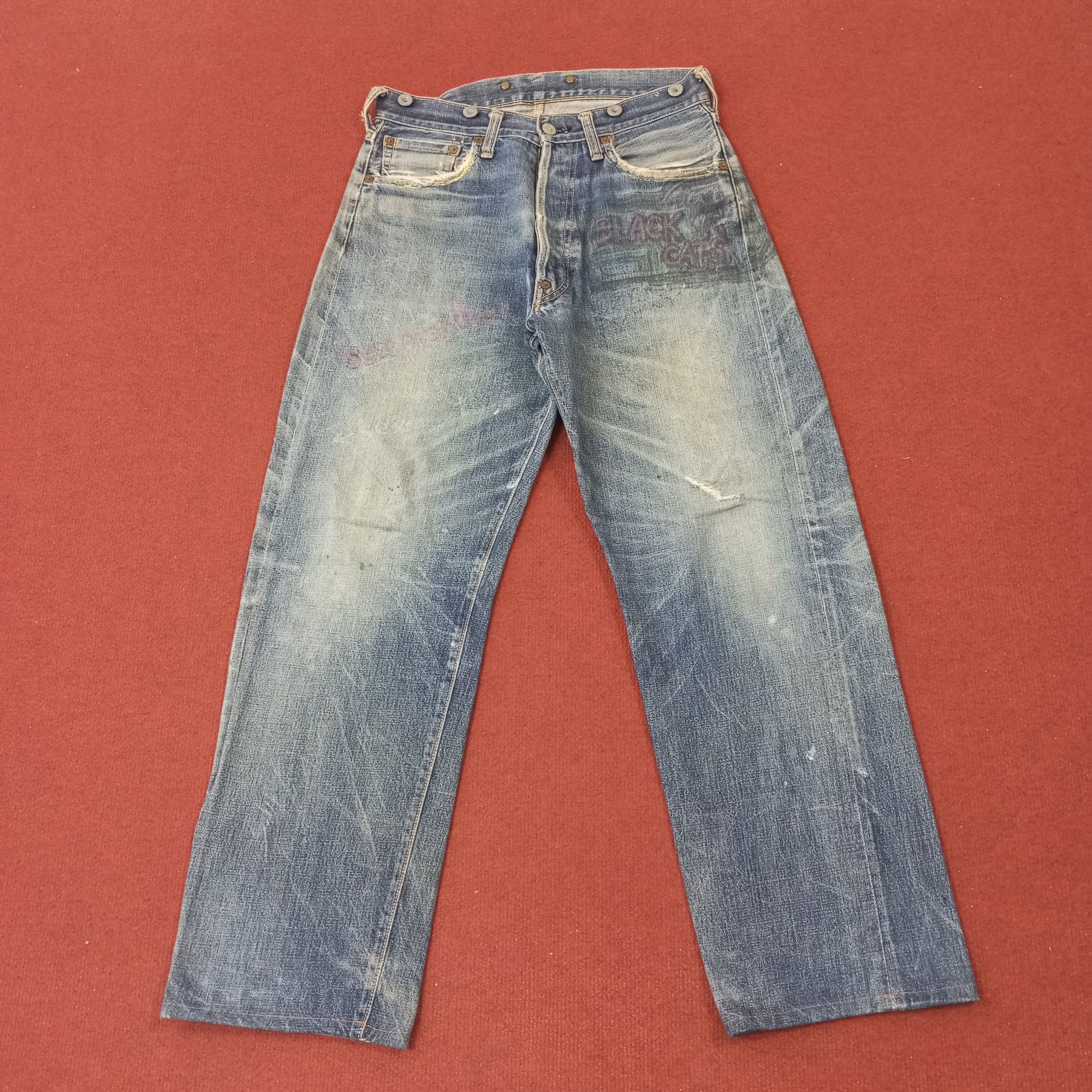 Japanese Brand × Vintage Evisu Fashion Style Streetwear Custom Daicock Jeans C217N25 Size US 28 / EU 44 - 4 Thumbnail