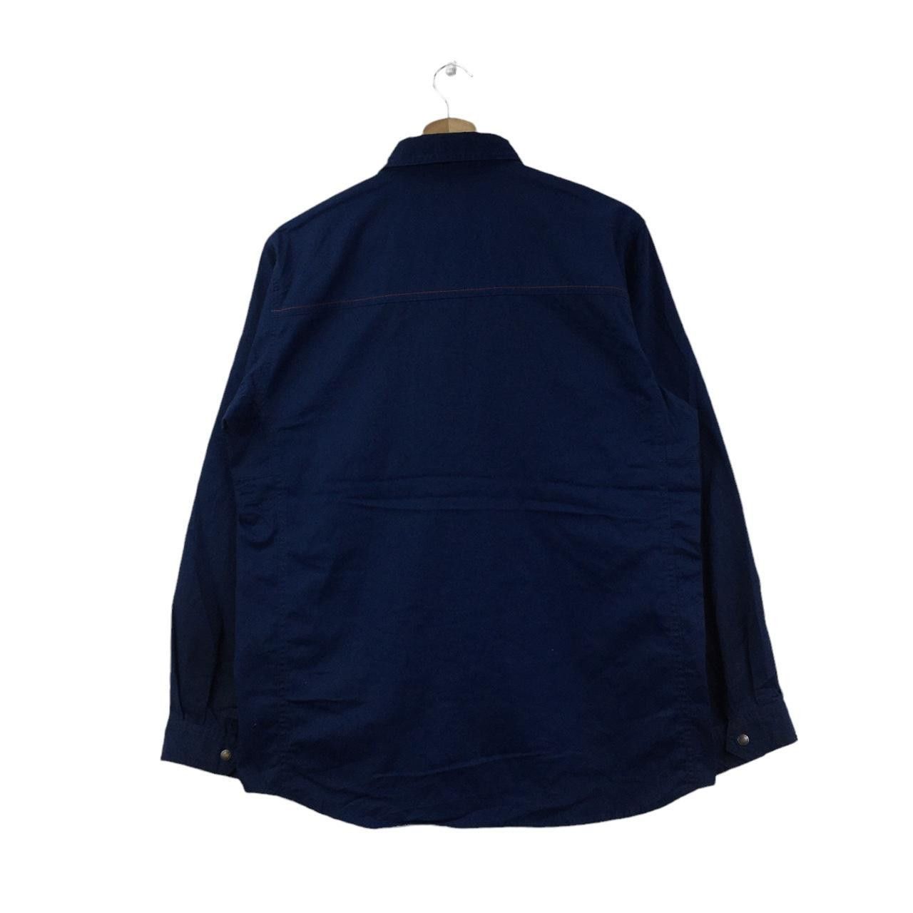 Kansai Yamamoto Vtg KANSAI YAMAMOTO JAPAN Blue Indigo Minimalist Jacket Size US L / EU 52-54 / 3 - 4 Thumbnail
