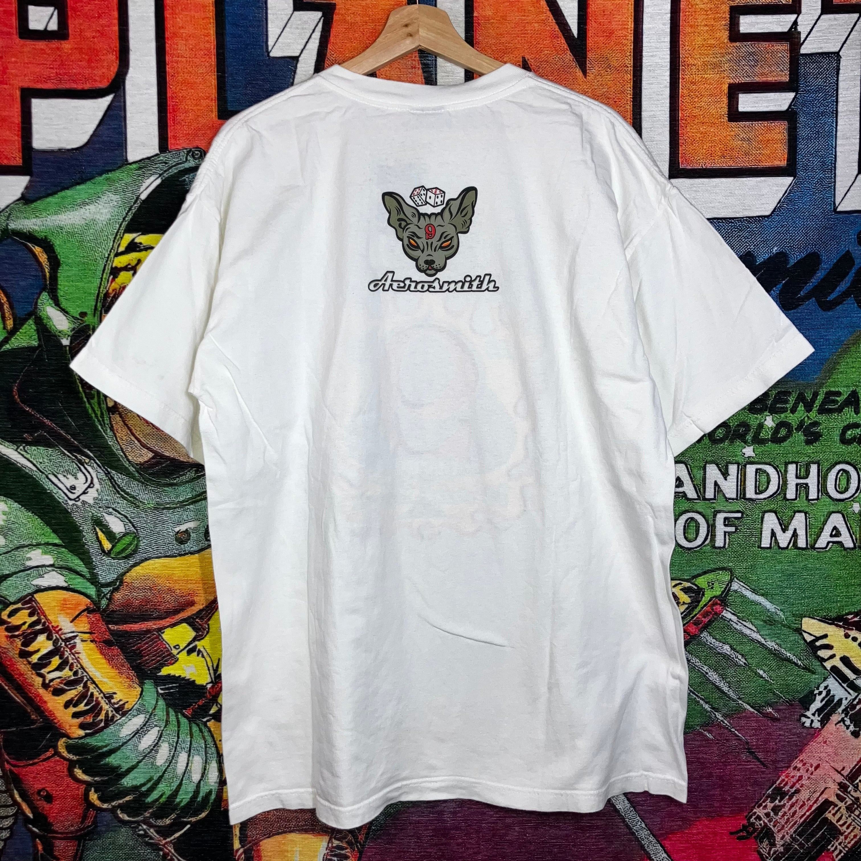 Band Tees × Vintage Vintage 90s 1997 Aerosmith 9 Lives Tour Tee Size XL Size US XL / EU 56 / 4 - 2 Thumbnail