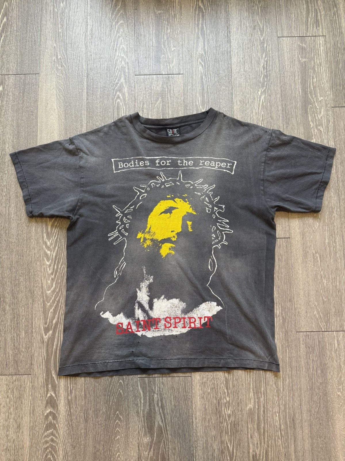 Saint Michael Saint Michael ‘Bodies for the Reaper’ Tee Size US XL / EU 56 / 4 - 1 Thumbnail