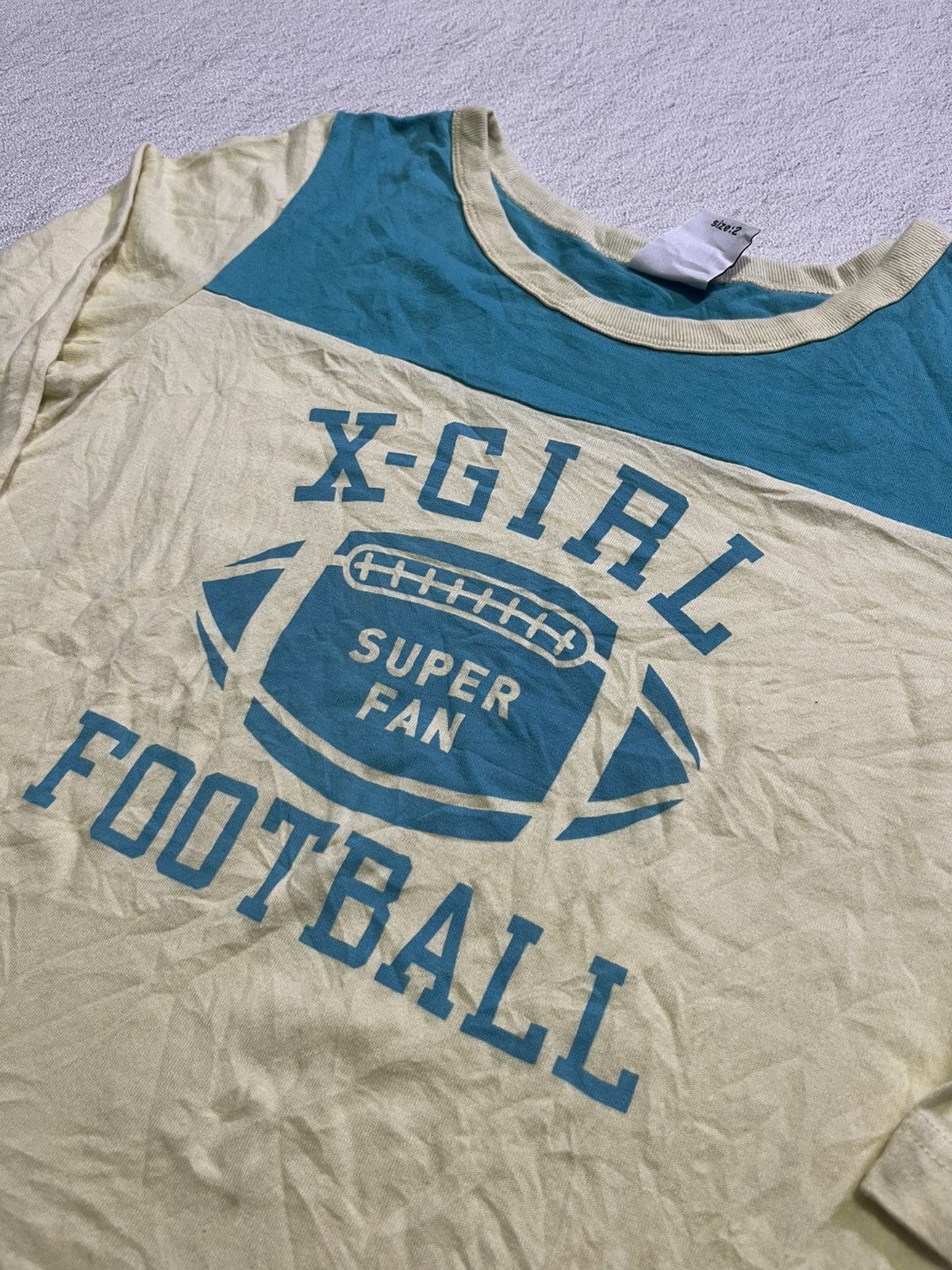 X-Girl Y2K X-GIRL LONG SLEEVE TSHIRT TWO COLOR STYLE Size S / US 4 / IT 40 - 3 Thumbnail