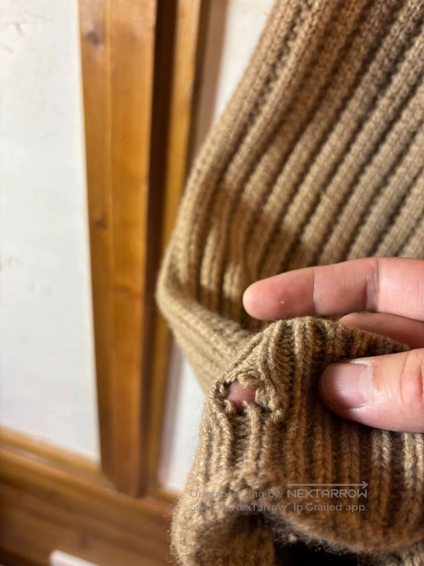 Jil Sander Jil Sander Oversized Irregular Cut Sweater. Size US M / EU 48-50 / 2 - 5 Thumbnail