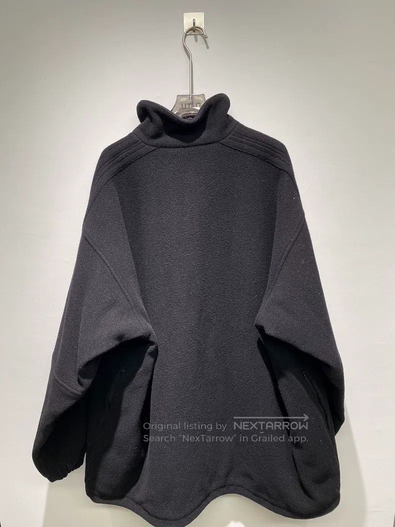 Balenciaga Balenciaga Black stand-collar jacket coat Size US S / EU 44-46 / 1 - 2 Thumbnail