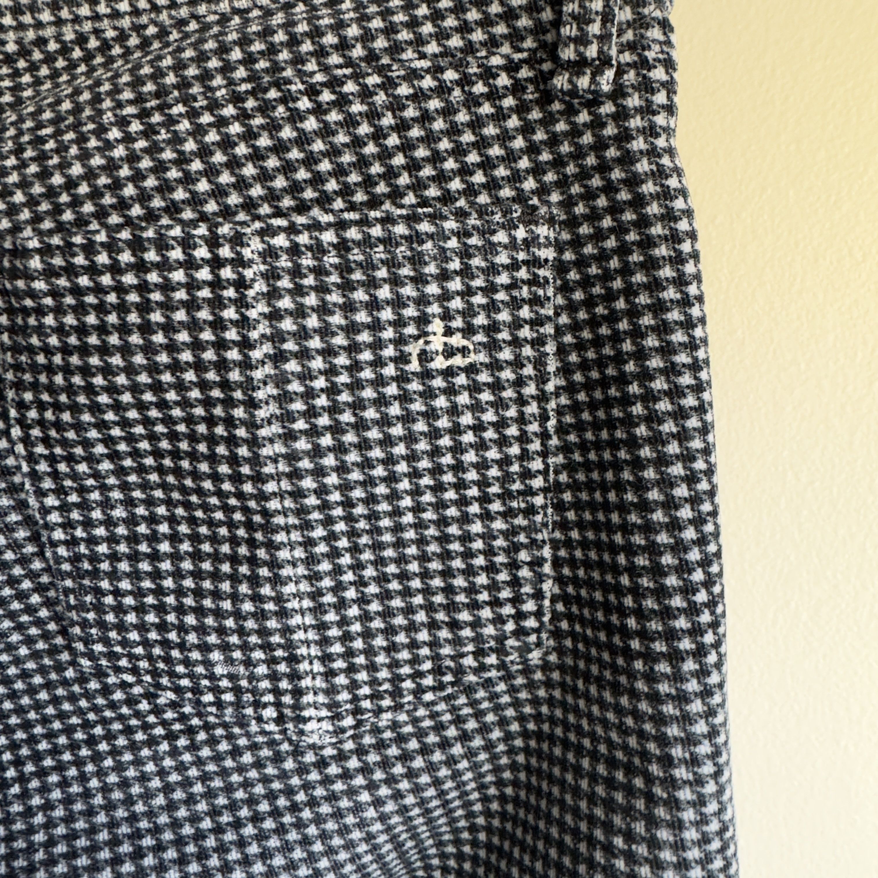 Rag & Bone Rag & Bone Houndstooth Pants Size 27" / US 4 / IT 40 - 3 Thumbnail