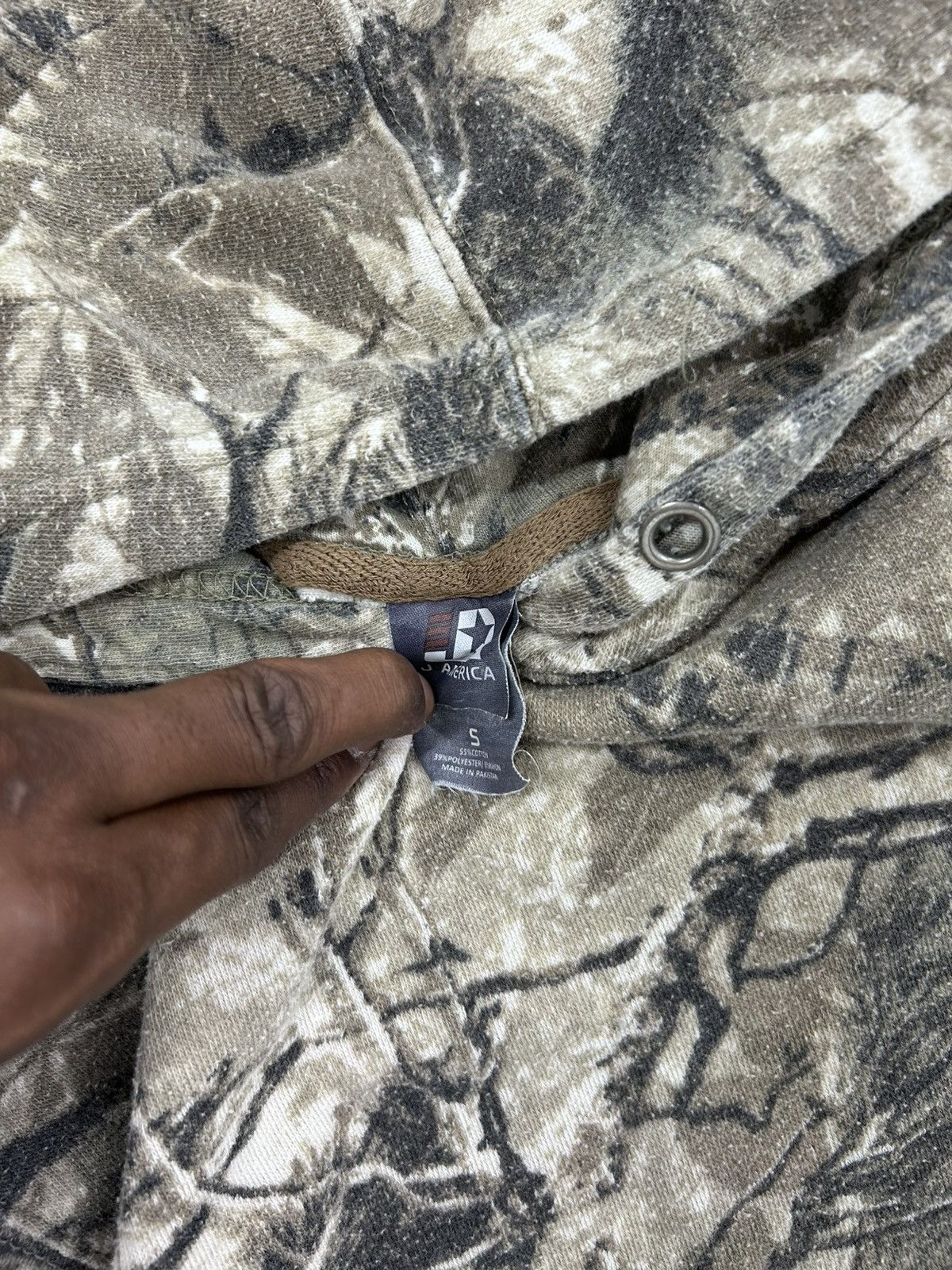 Realtree × Vintage Vintage Essential Distressed RealTree Hoodie Size US S / EU 44-46 / 1 - 5 Thumbnail