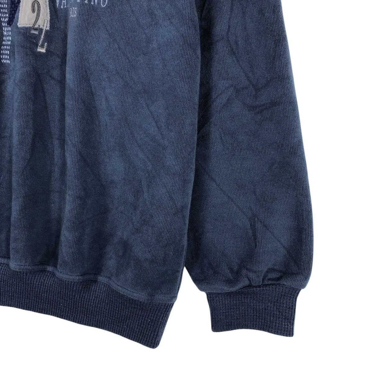 Valentino CLAUDIO VALENTINO Nice Embroidery Design Sweatshirt Size US L / EU 52-54 / 3 - 4 Thumbnail