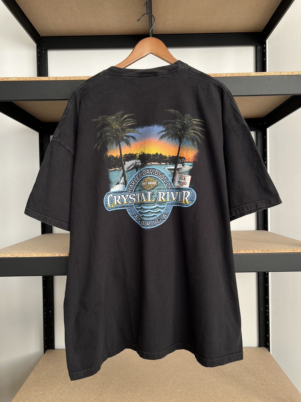 Harley Davidson Vintage 2009 Harley Davidson Screw It Lets Ride Tee Sz 3XL Size US XXL / EU 58 / 5 - 4 Thumbnail