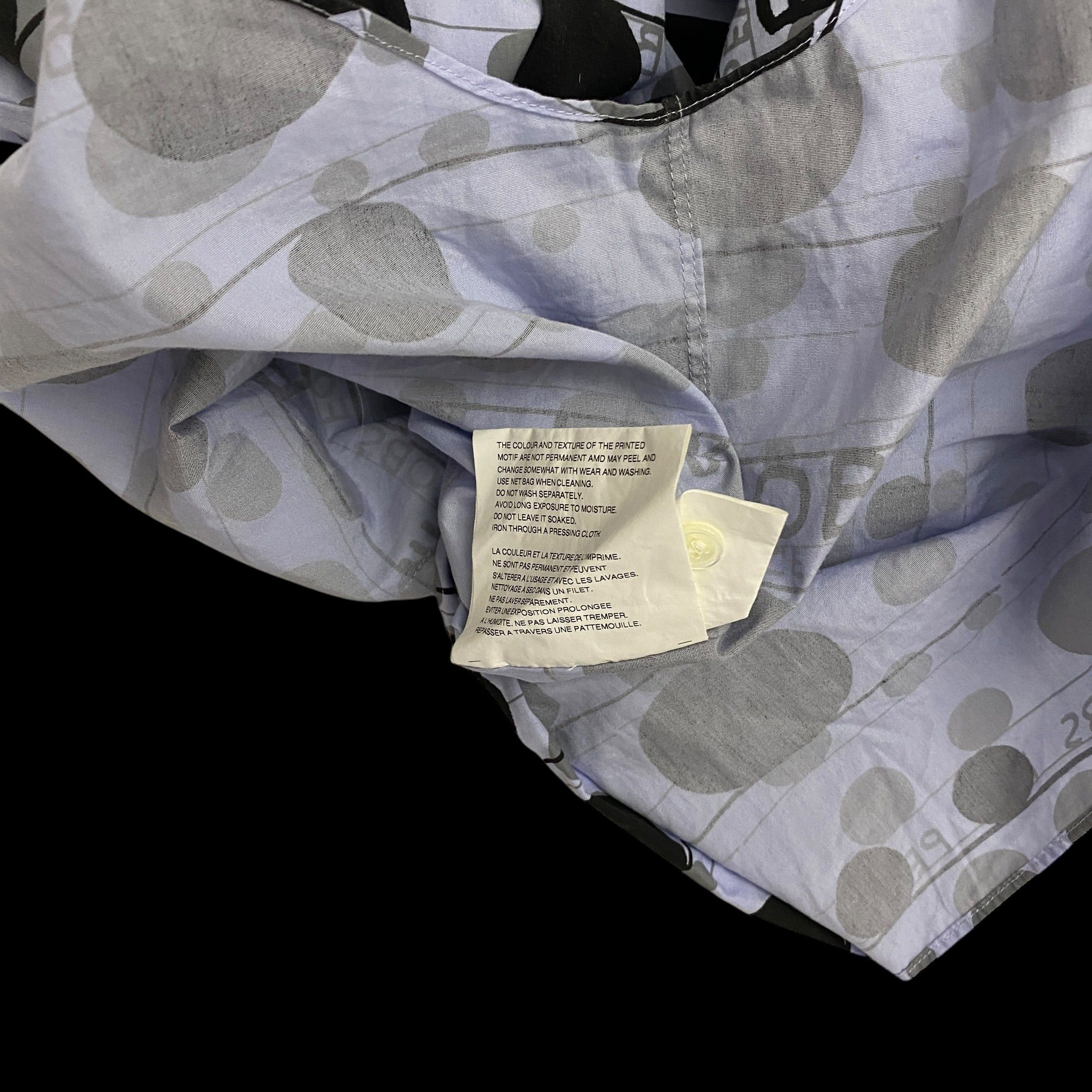 Comme des Garcons Homme Deux Comme des Garçons Homme Deux ‘Blobs For Peace’ Print Shirt Size US L / EU 52-54 / 3 - 4 Thumbnail