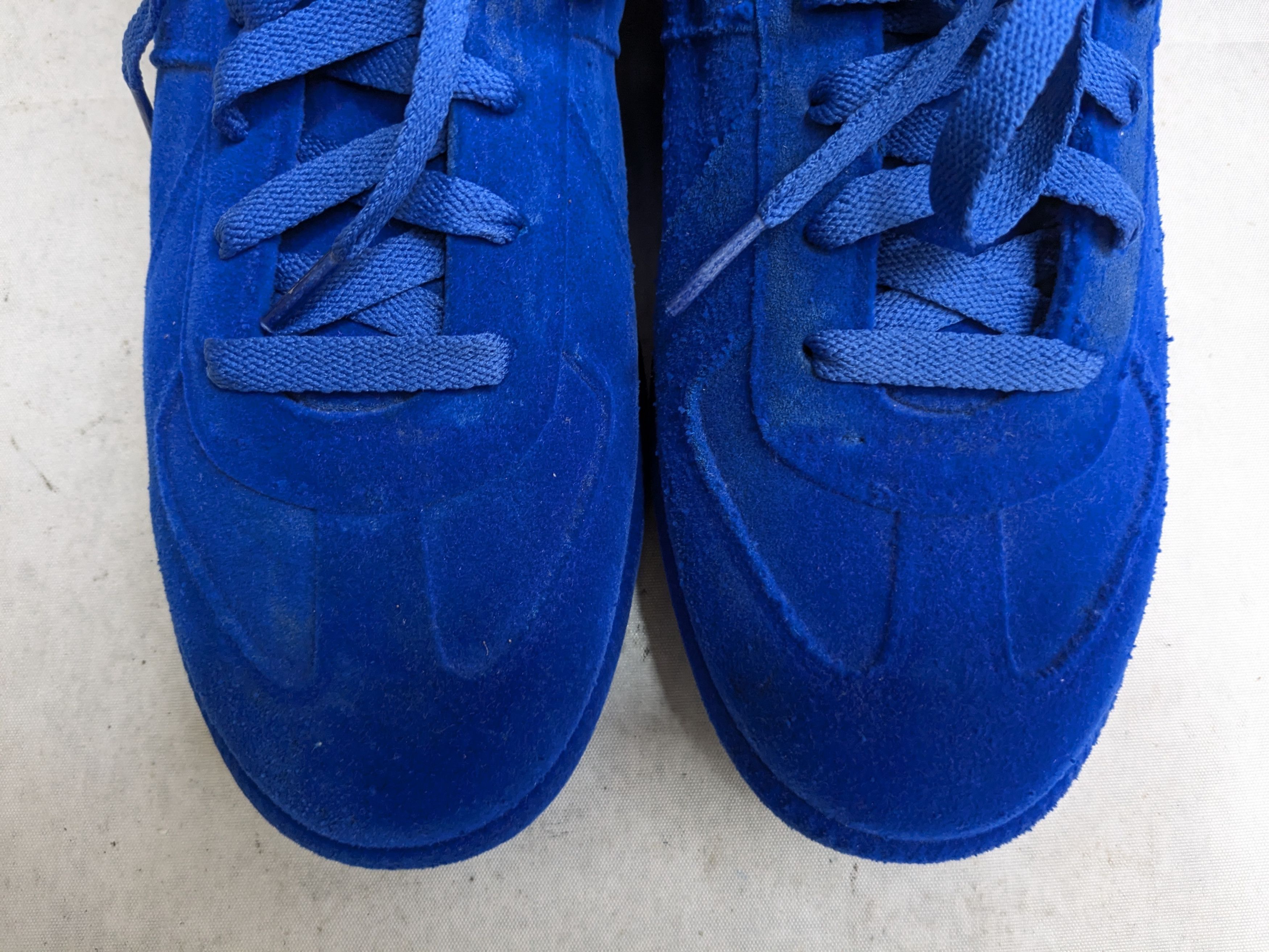 Maison Margiela Maison Margiela GAT Replica Blue 9 42 Felt Leather Low Size US 9 / EU 42 - 2 Thumbnail