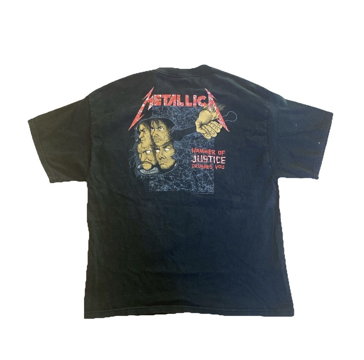 Giant Tees Size XL - 1994 Metallica Vintage And Justice for All Giant Size US XL / EU 56 / 4 - 5 Thumbnail
