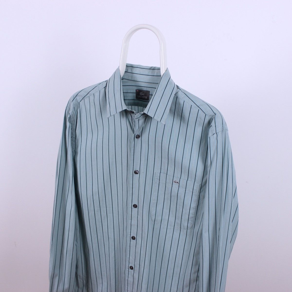 Lacoste Vintage Lacoste Long Sleeve Shirt Size US M / EU 48-50 / 2 - 1 Thumbnail