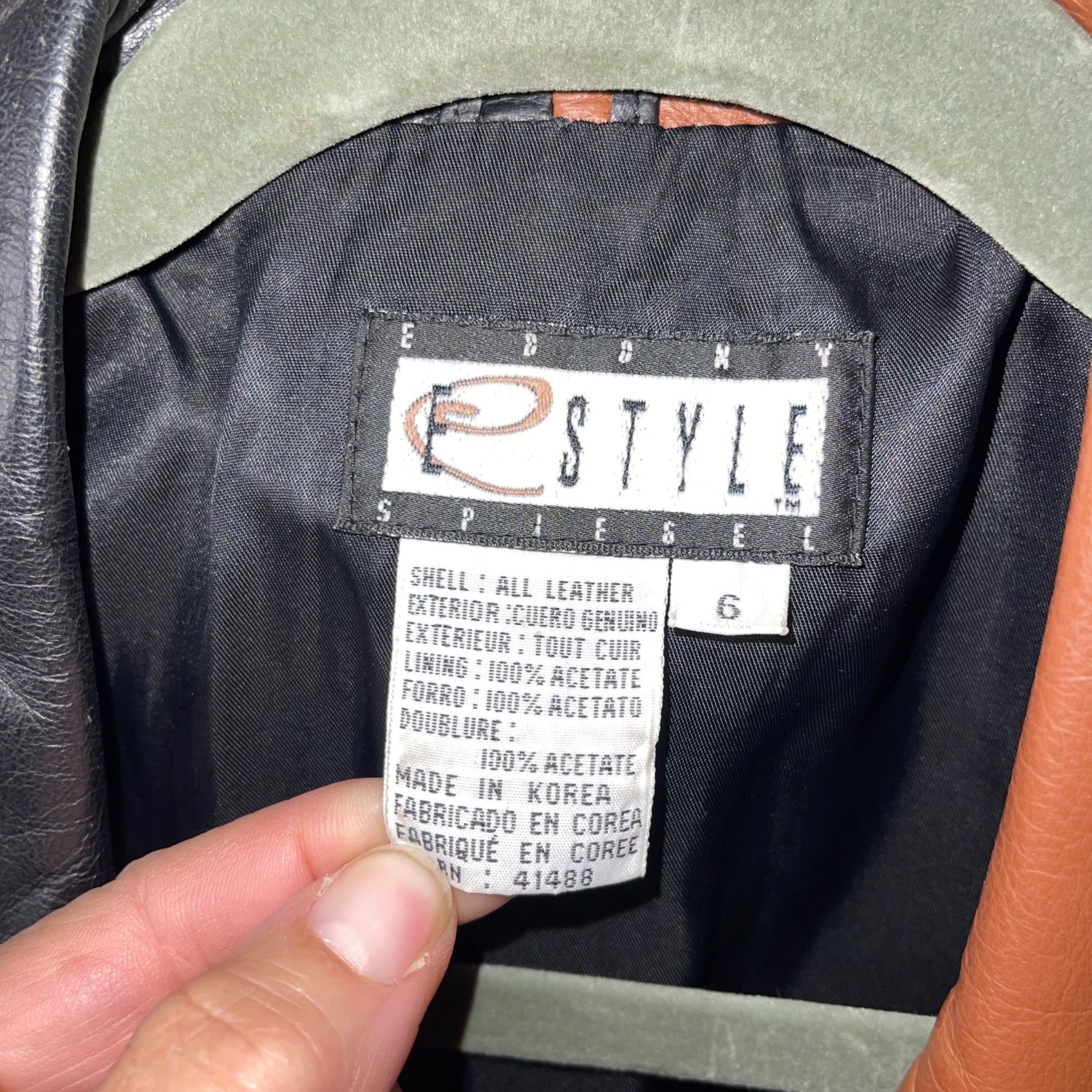 Other E Style Vintage Womens Jacket Size 6 Brown Size M / US 6-8 / IT 42-44 - 7 Thumbnail