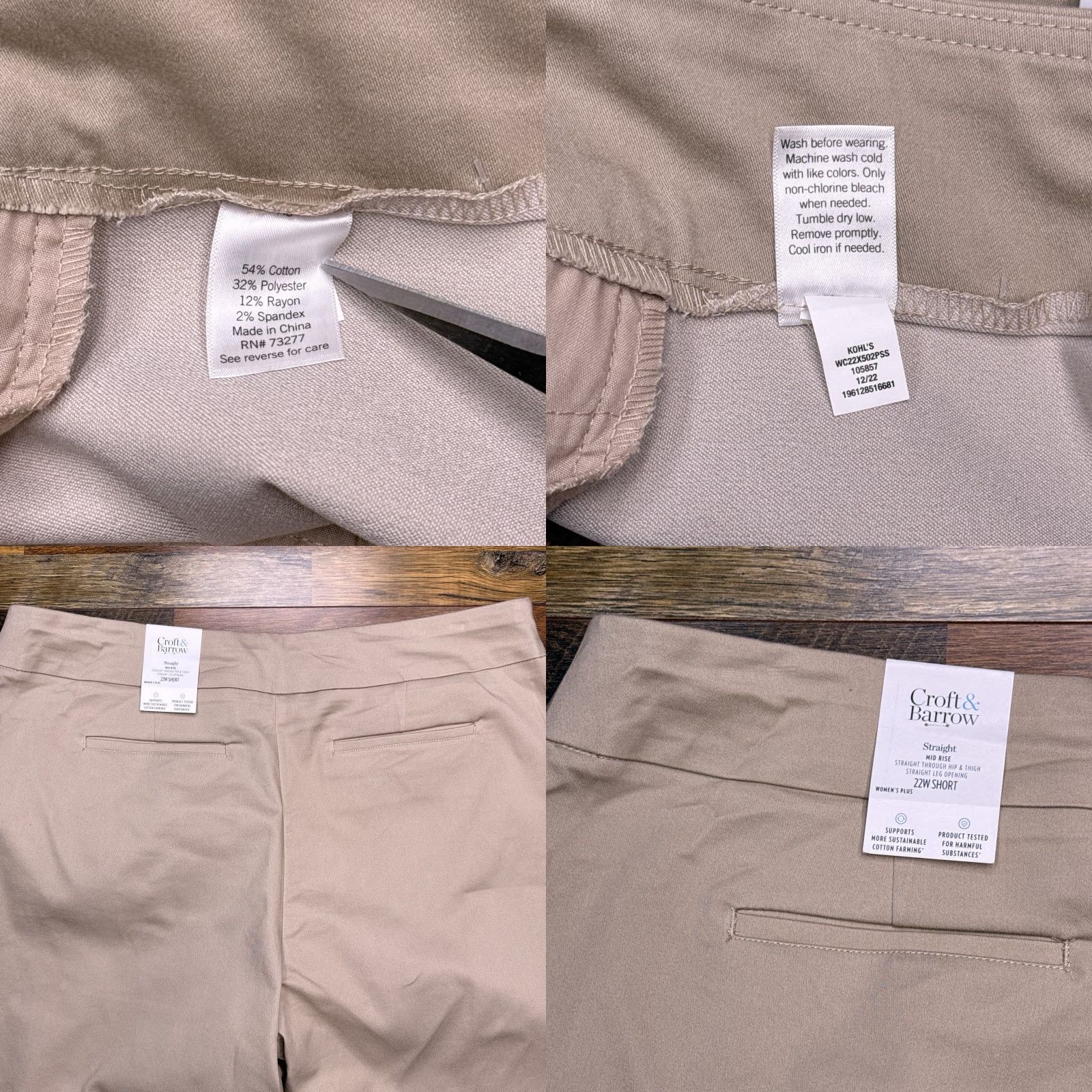 Croft & Barrow Croft & Barrow Pants Shirt? Size 40" / US 18 - 8 Thumbnail