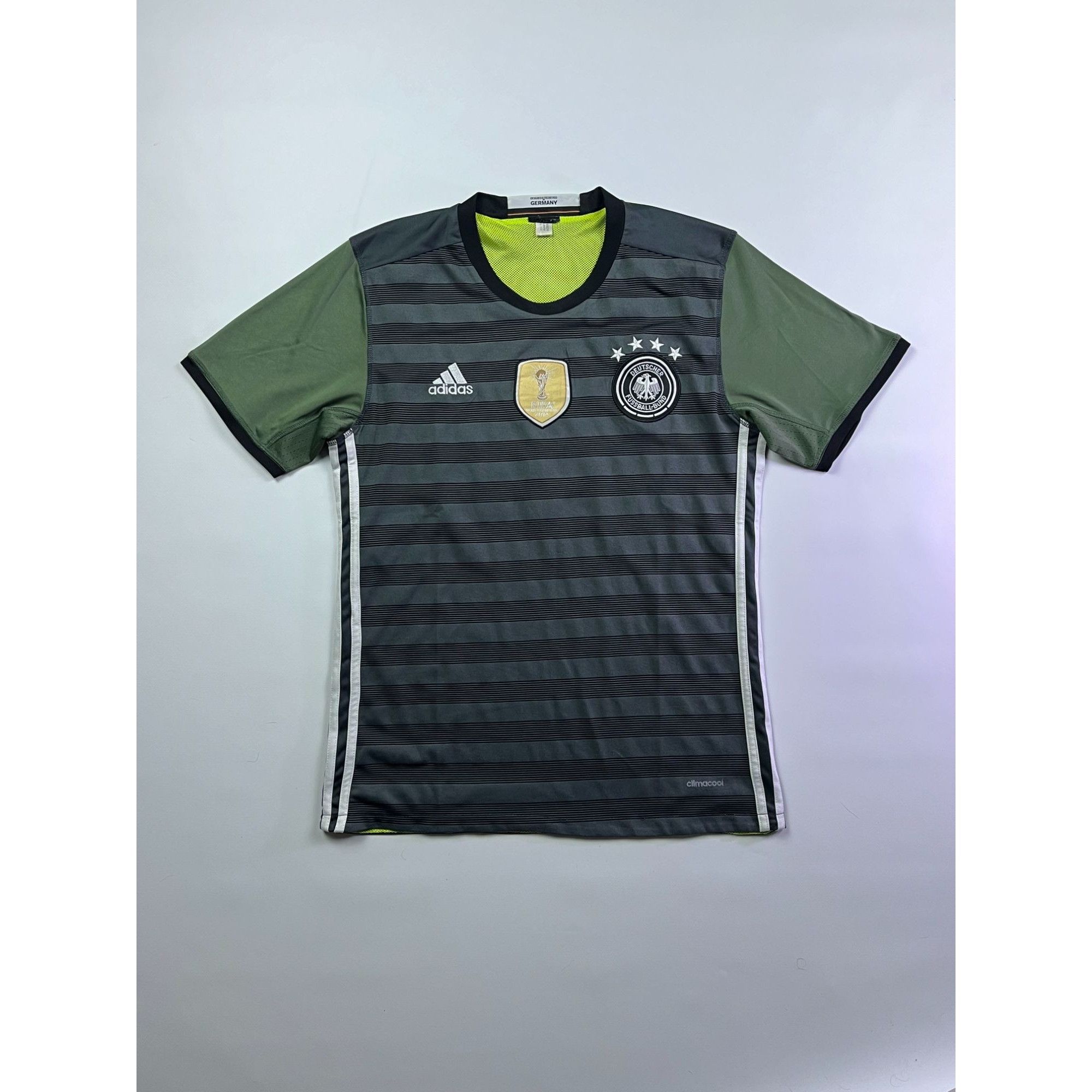 Adidas Adidas Germany 2016 Away Jersey Size US S / EU 44-46 / 1 - 1 Thumbnail