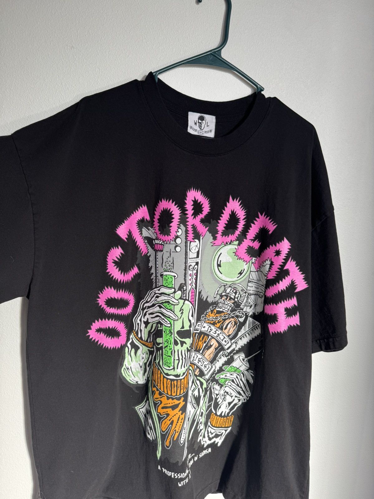 warren lotas \"DOCTOR DEATH\" パーカー Mサイズ warren lotas 
