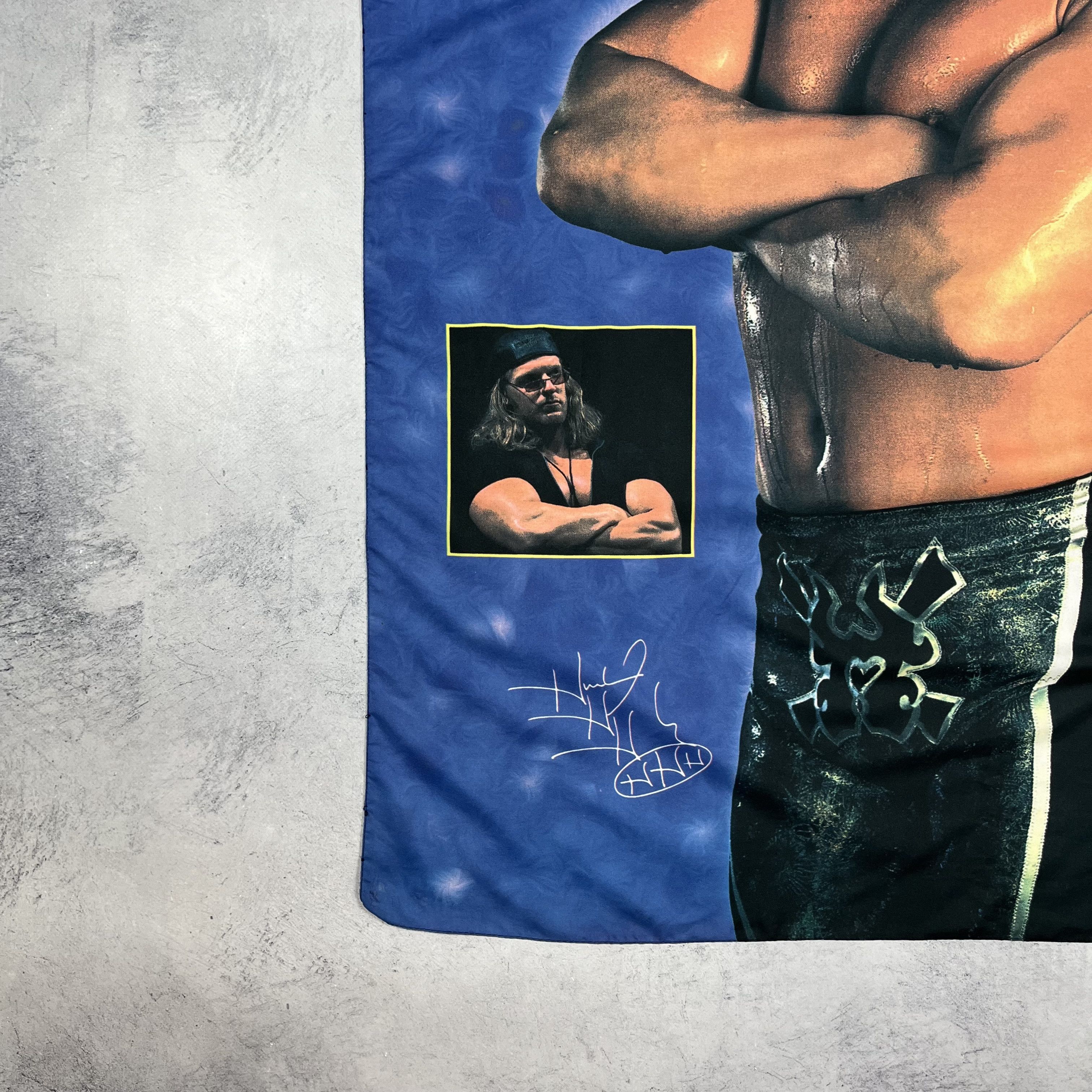 WWF Vintage Triple H WWF Superstars Flag Poster Tapestry 2000’s Size ONE SIZE - 4 Thumbnail