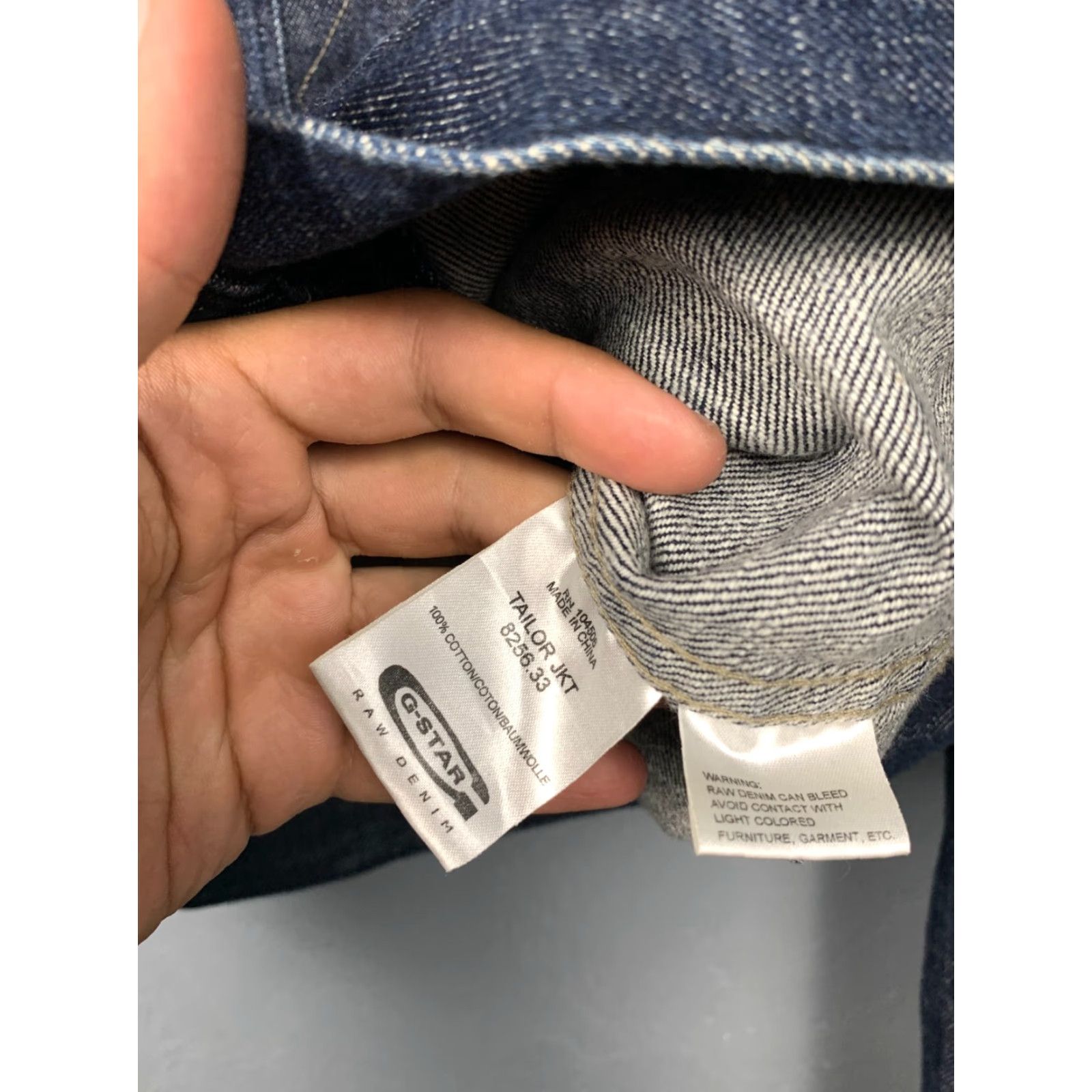 G-Star G-Star Denim Jacket Mens Blue Stars Denim Jacket L 52 53 cm Pit2pit 62 cm Sleeve length 69 cm Full length 66 cm Vintage G-Star Size US L / EU 52-54 / 3 - 5 Thumbnail