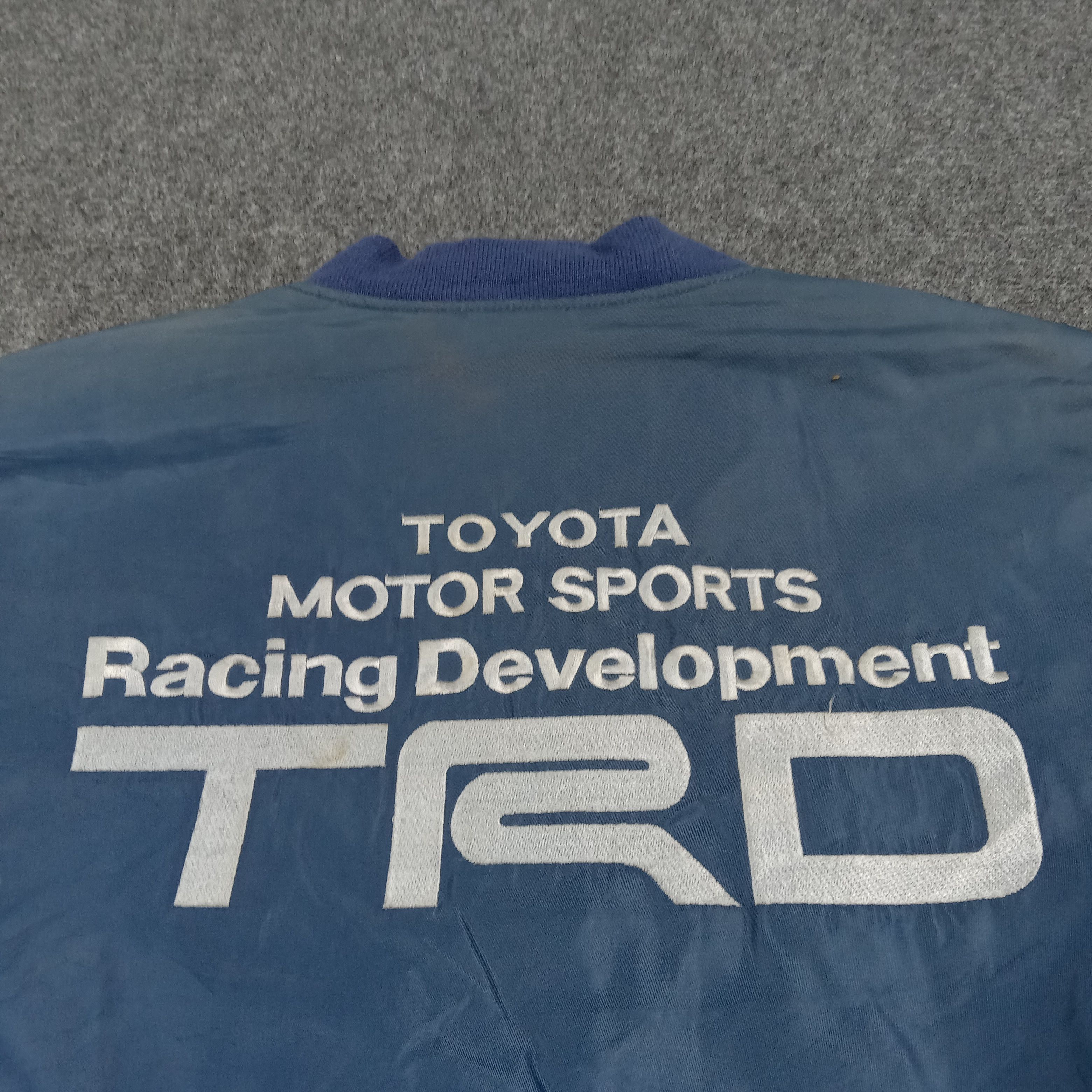 Japanese Brand 90s Toyota TRD Retro MA-1 Style Bomber C274N3 Size US L / EU 52-54 / 3 - 2 Thumbnail
