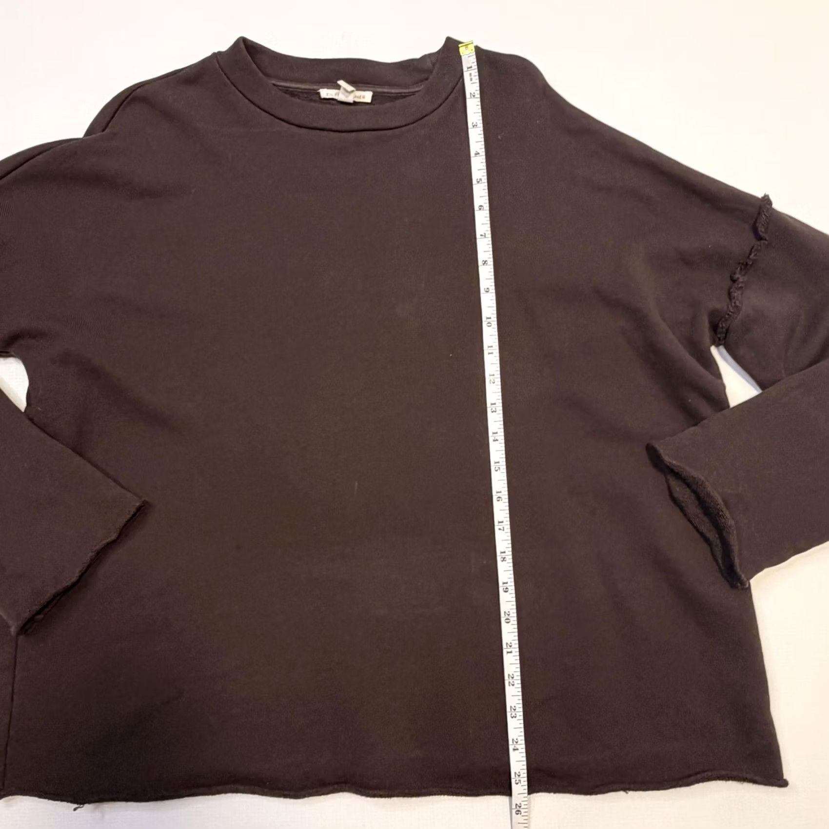 Eileen Fisher Eileen Fisher Shirt Womens Medium Brown Organic Cotton Long Sleeve Crewneck Top Size M / US 6-8 / IT 42-44 - 6 Thumbnail