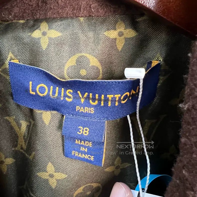 Louis Vuitton Louis Vuitton Grey houndstooth lapel woolen jacket Size XS / US 0-2 / IT 36-38 - 3 Thumbnail