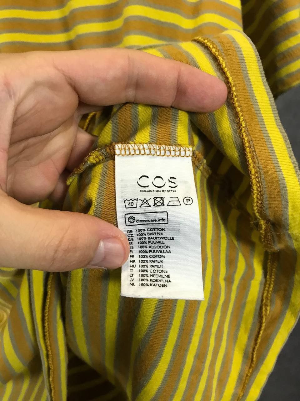 Cos COS striped tee Size US XL / EU 56 / 4 - 4 Thumbnail