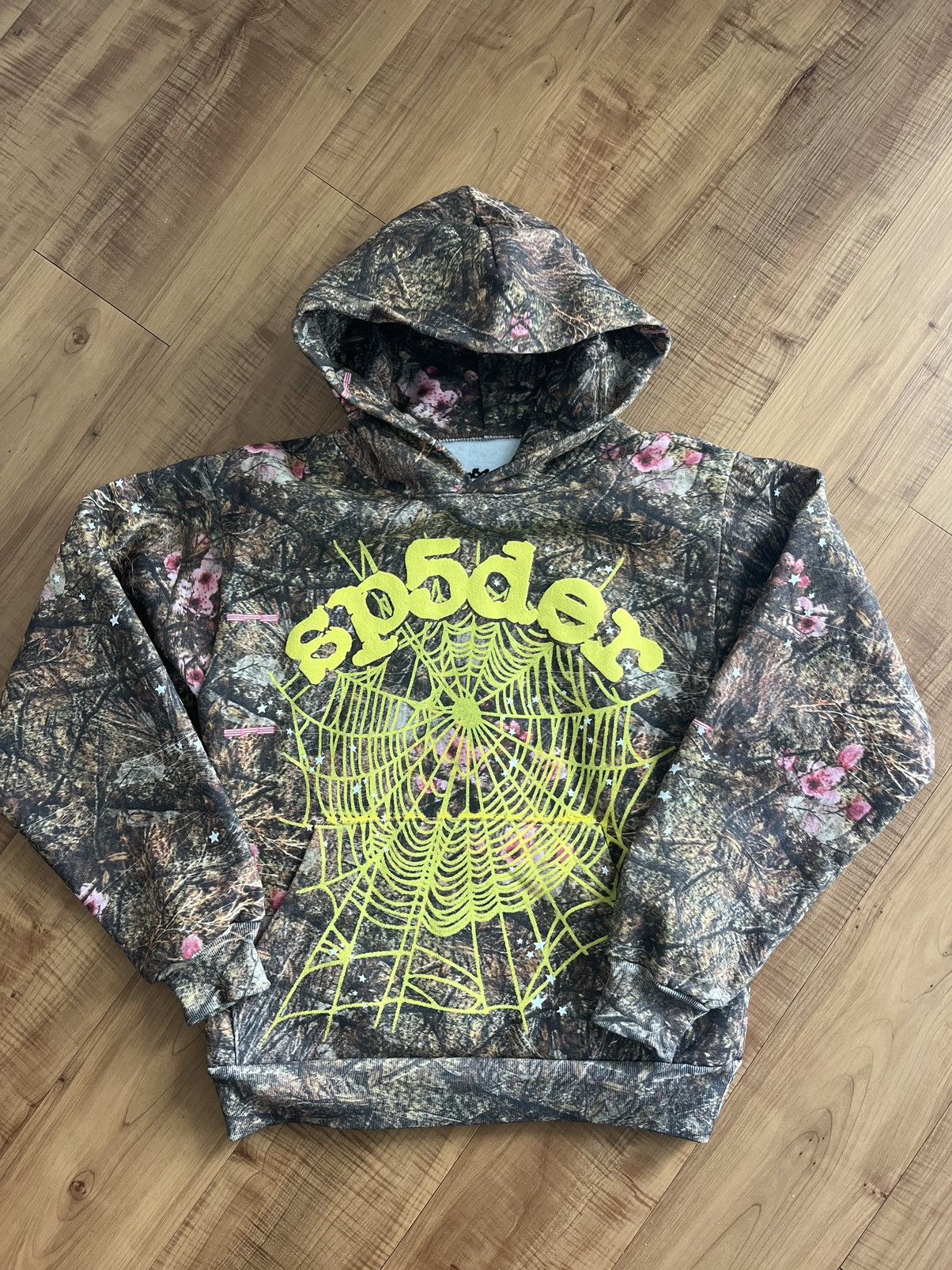 Spider Worldwide Camouflage real tree spider hoodie | Grailed