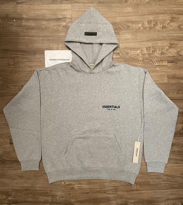 Fear of God Fear of God Essentials Hoodie Dark Oatmeal SS22 size M