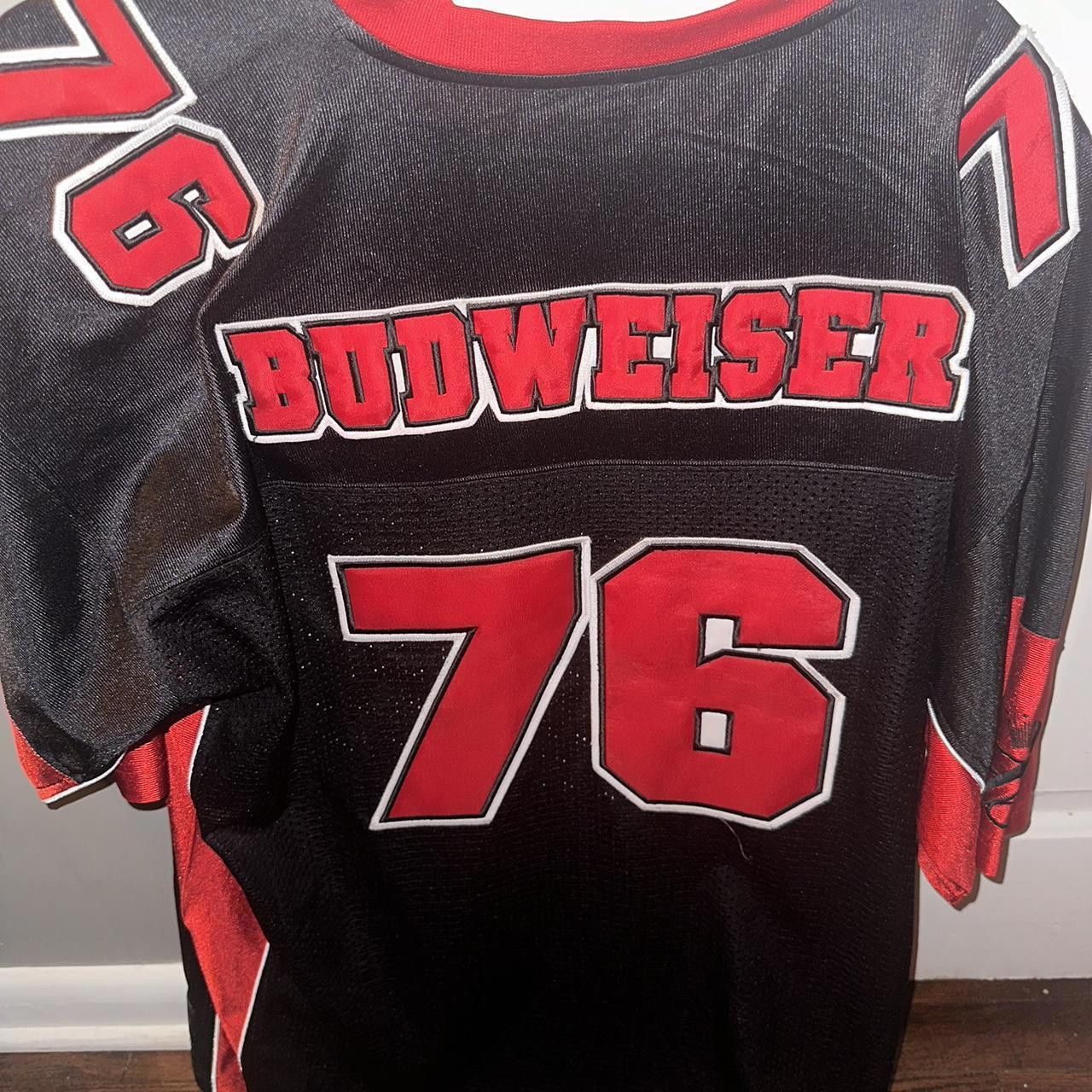 Budweiser Vintage 90s Budweiser 76 Playmaker Size US XL / EU 56 / 4 - 2 Thumbnail