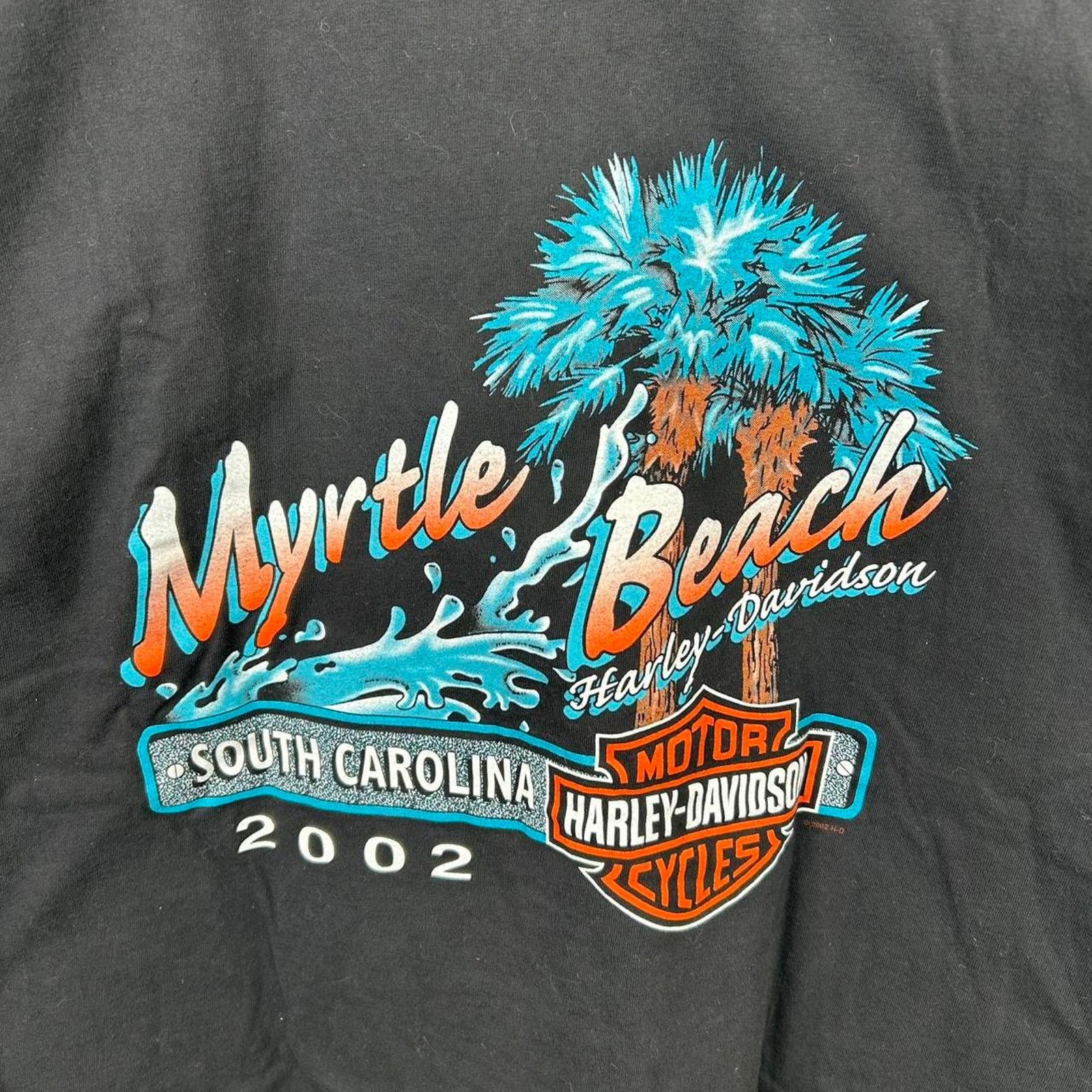 Harley Davidson Y2K Harley Davidson Biker Myrtle Beach Tee Size XXL Size US XXL / EU 58 / 5 - 5 Thumbnail