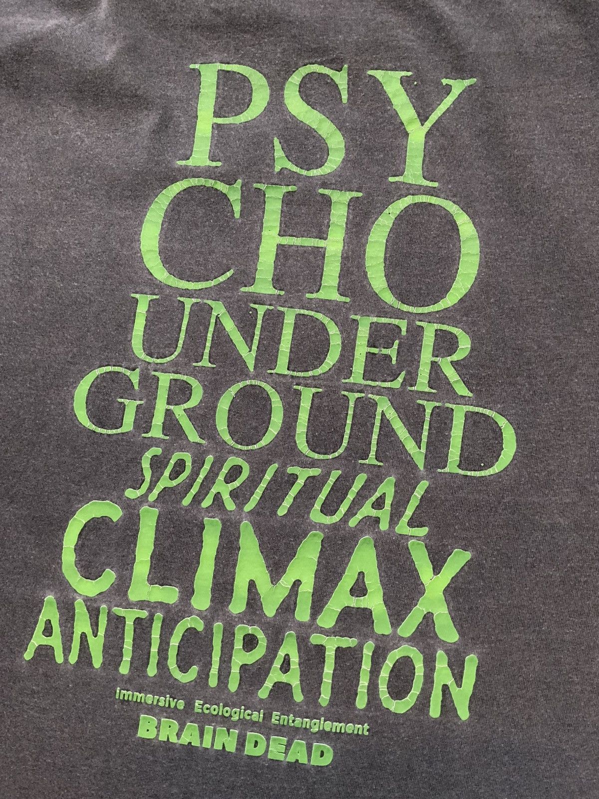 Brain Dead Brain Dead Media Works Psycho Underground S/S Crew T-Shirt Size US M / EU 48-50 / 2 - 8 Thumbnail