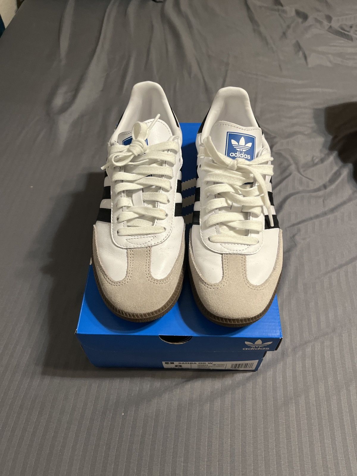 Adidas White Adidas Samba Size US 8 / EU 41 - 1 Thumbnail