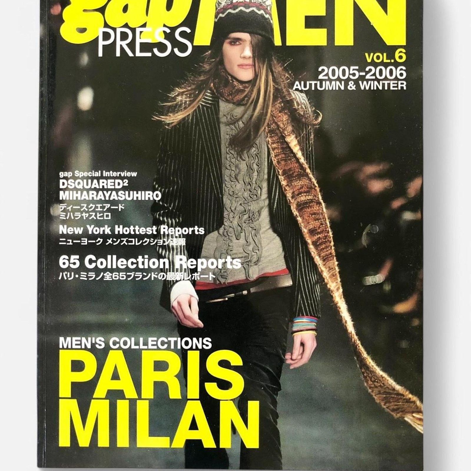 Gap press Men Magazine Mihara Yusuhiro, Hedi Slimane, & more