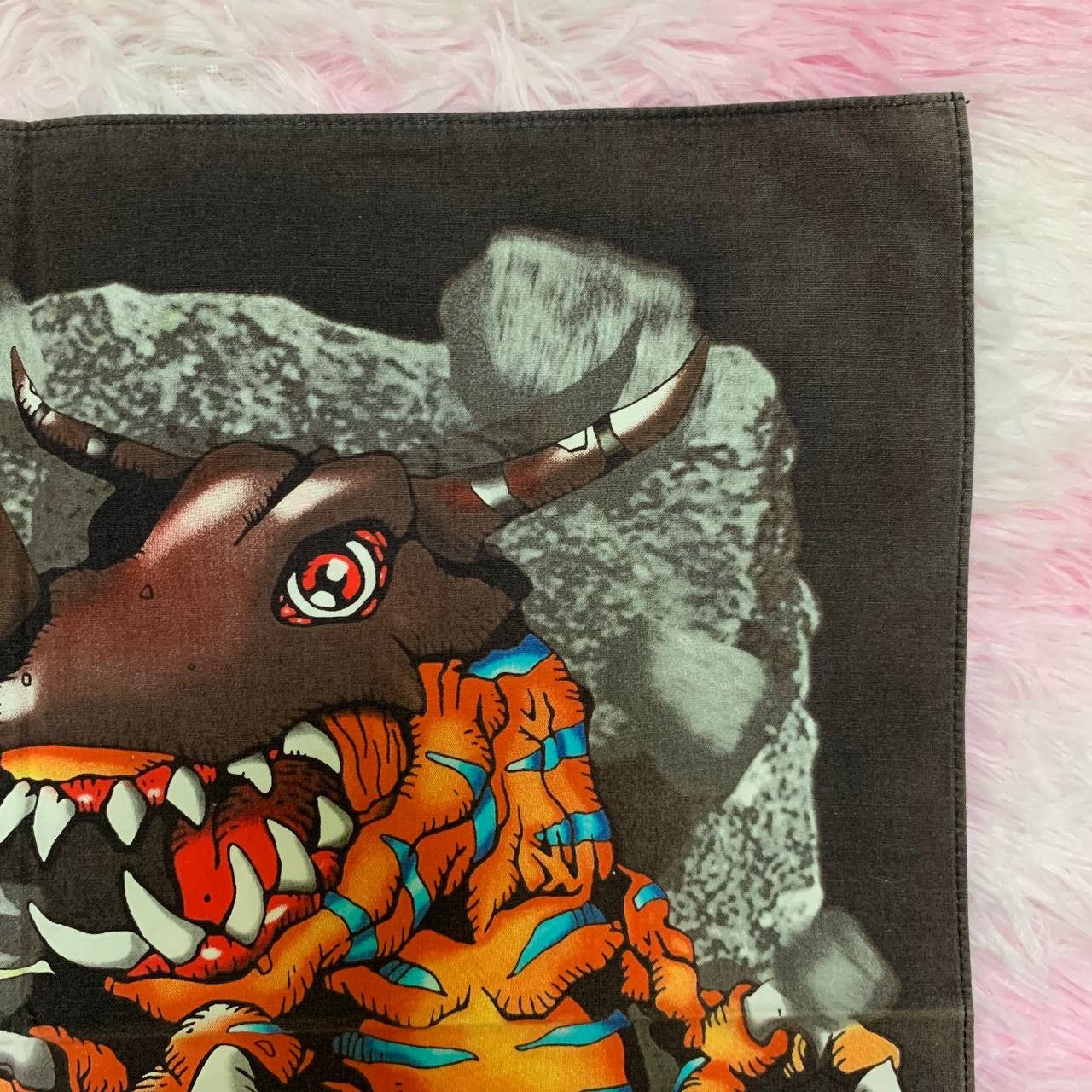 Anime × Japanese Brand × Vintage Vintage Digimon Adventure Digital Monster 1997 Handkerchief Size ONE SIZE - 4 Thumbnail
