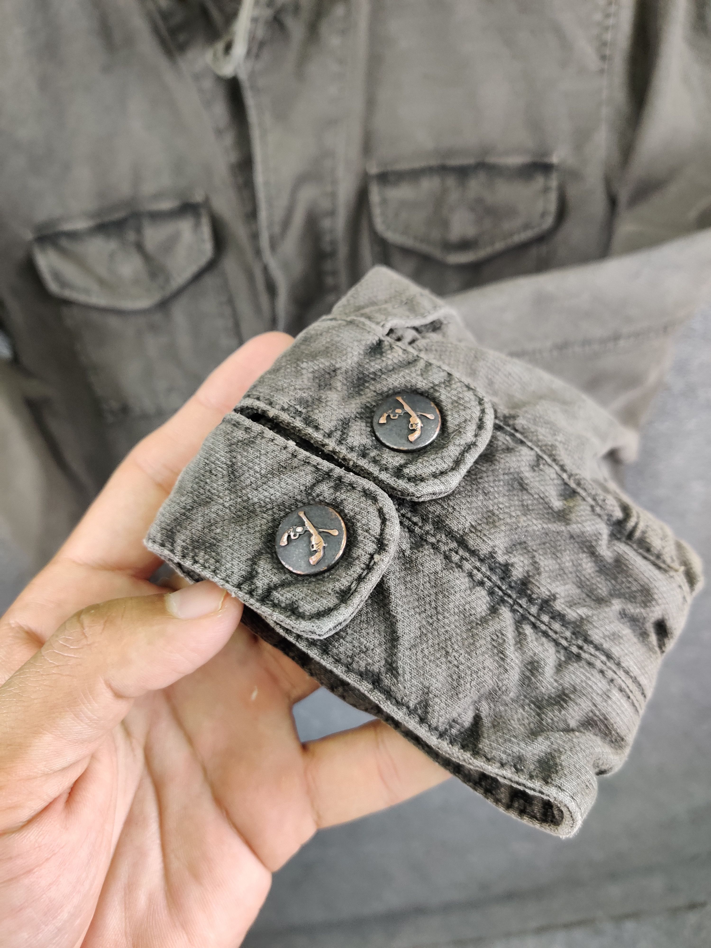 Roar Guns Love And Peace Freedom Military Utility Jacket