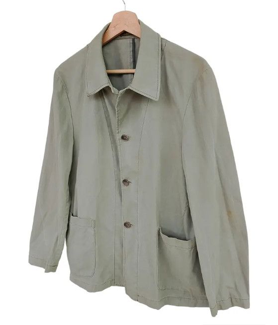 Yohji Yamamoto Vintage A.A.R Yohji Design Studio Chore Jacket Size US S / EU 44-46 / 1 - 9 Thumbnail