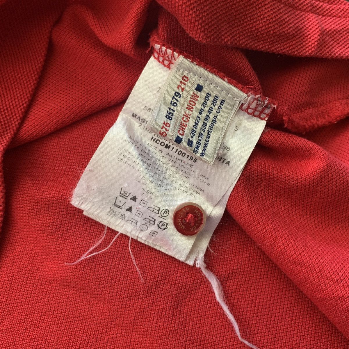 Moncler Moncler Polo Shirt Size US XL / EU 56 / 4 - 7 Thumbnail