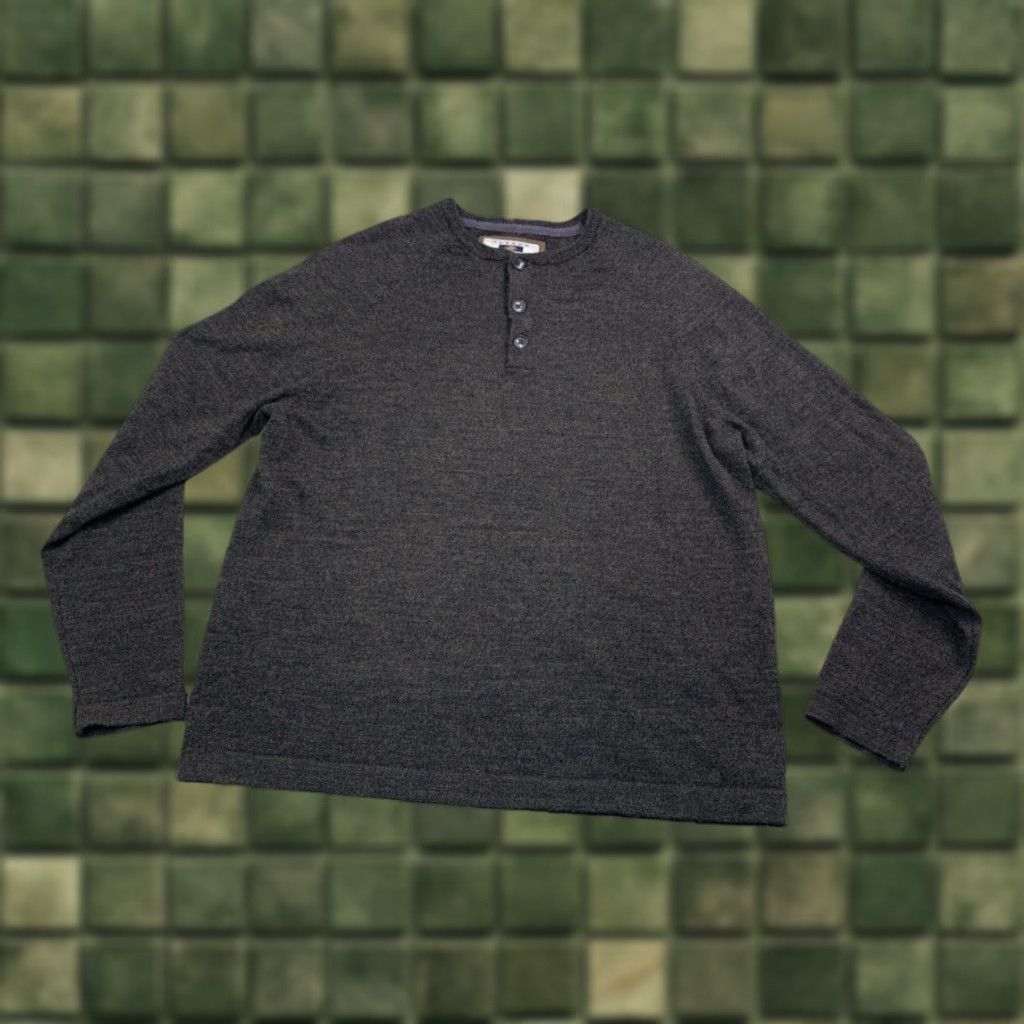 Joseph Abboud Joseph Abboud Wool Blend Brown Quarter Button Knit Sweater Men’s L Merino Wool Knit Style Pullover Casual Business Winter Fall Spring Mens Size US L / EU 52-54 / 3 - 1 Thumbnail