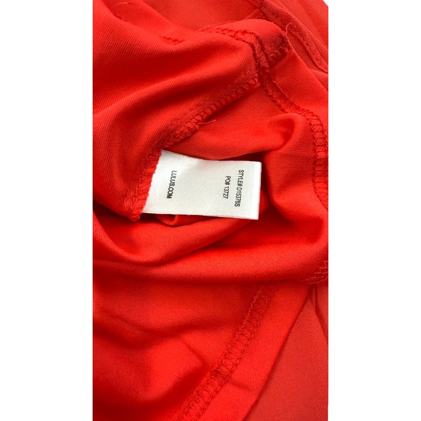 Lulus Lulus Dress Womens XS Red Forevermore Skater Mini Fitted Bodice Halter Back Zip Sleeveless Collared Classic 60s 70s? Size XS / US 0-2 / IT 36-38 - 2 Thumbnail