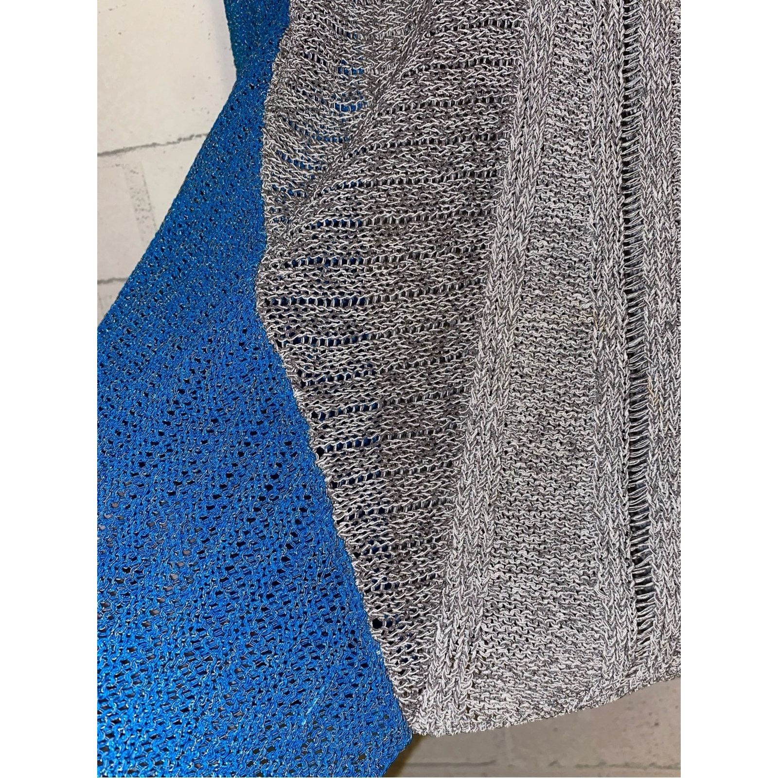 Helmut Lang Helmut Lang $345 Transparent Melange Knit Sweater Small EUC Size S / US 4 / IT 40 - 11 Thumbnail