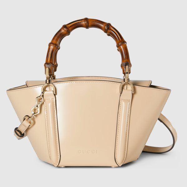 Gucci o1la5ras0526 Size: OS / Mini Bamboo Top Handle Tote Bag Size ONE SIZE - 1 Thumbnail