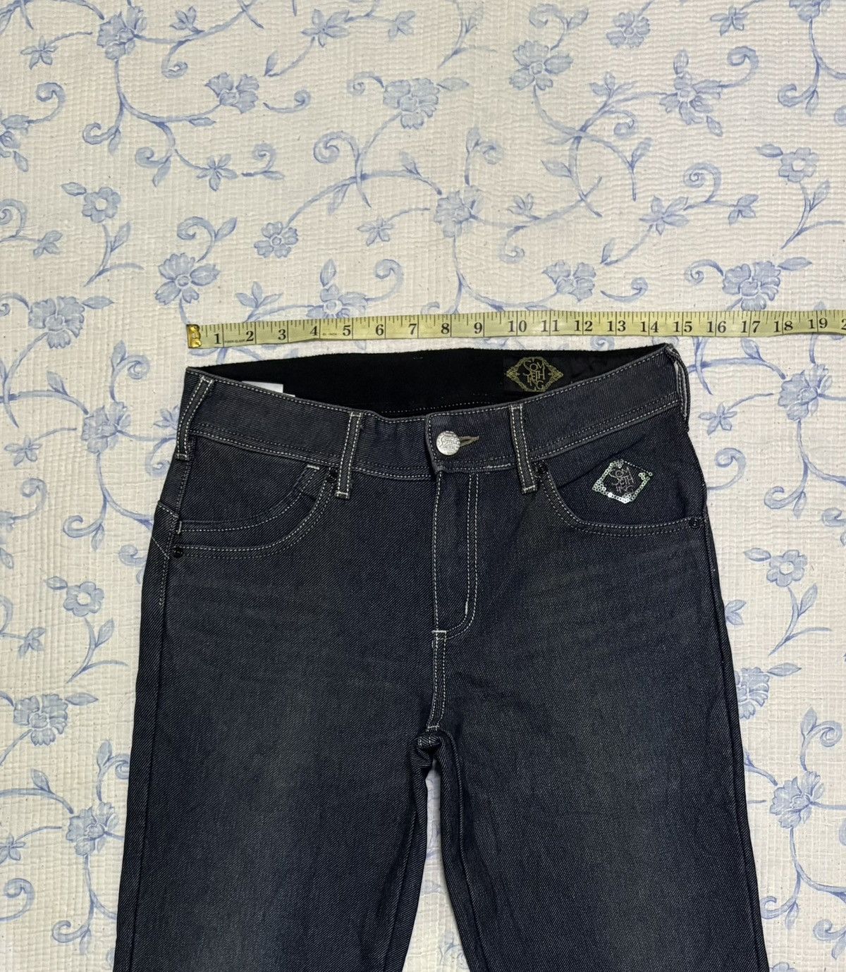 Japanese Brand Japanese Something Sophia Streetwear Jeans Flared Denim Size US 29 - 3 Thumbnail