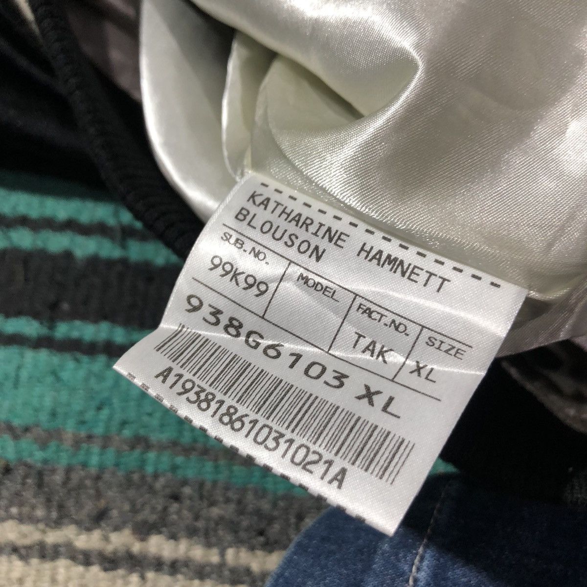 Katharine Hamnett London Katharine Hamnett London Varsity Jacket Size US L / EU 52-54 / 3 - 6 Thumbnail