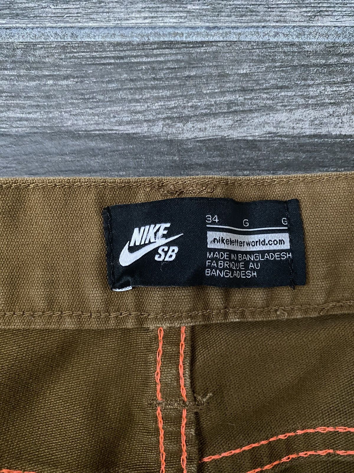 Nike × Vintage Nike sb denim Size US 34 / EU 50 - 9 Thumbnail