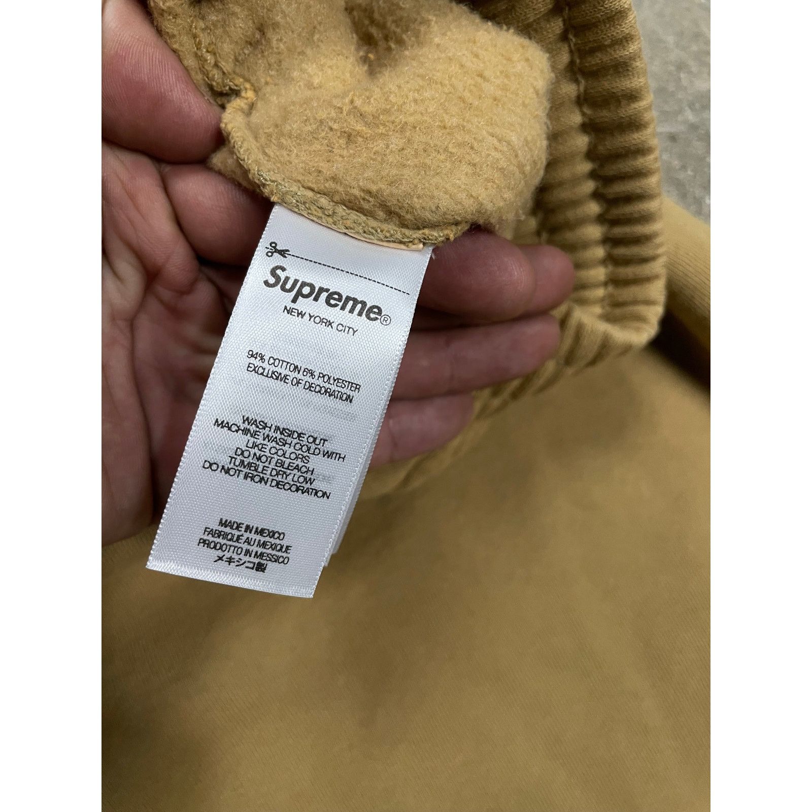 Supreme Small Box logo Shorts Wheat New Large