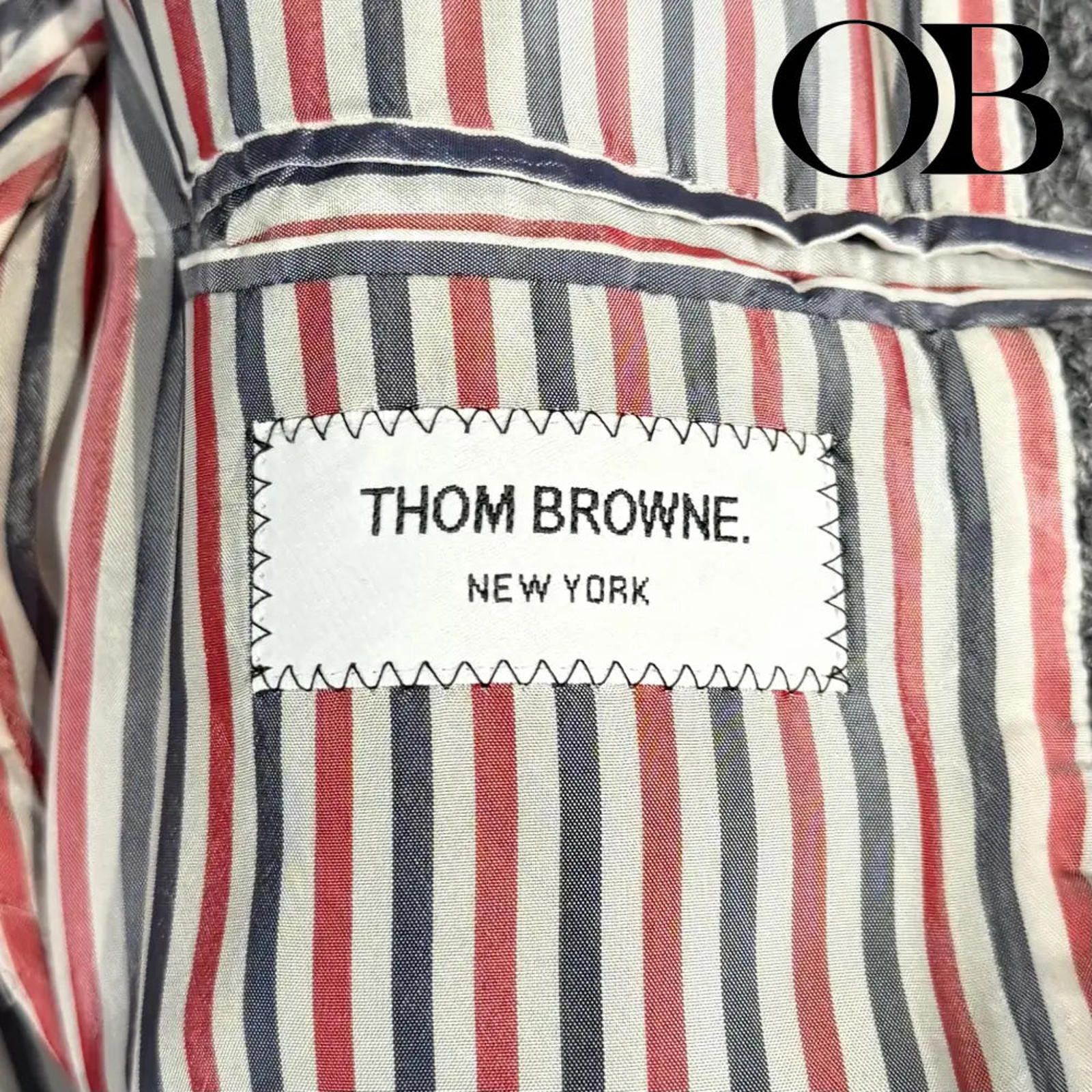 Thom Browne Thom Browne Cable Knit Pea Coat Size US M / EU 48-50 / 2 - 6 Thumbnail